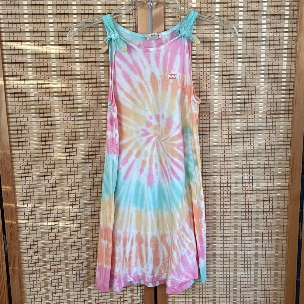 Billabong Girls Tank Dress - Tie Dye, Size M